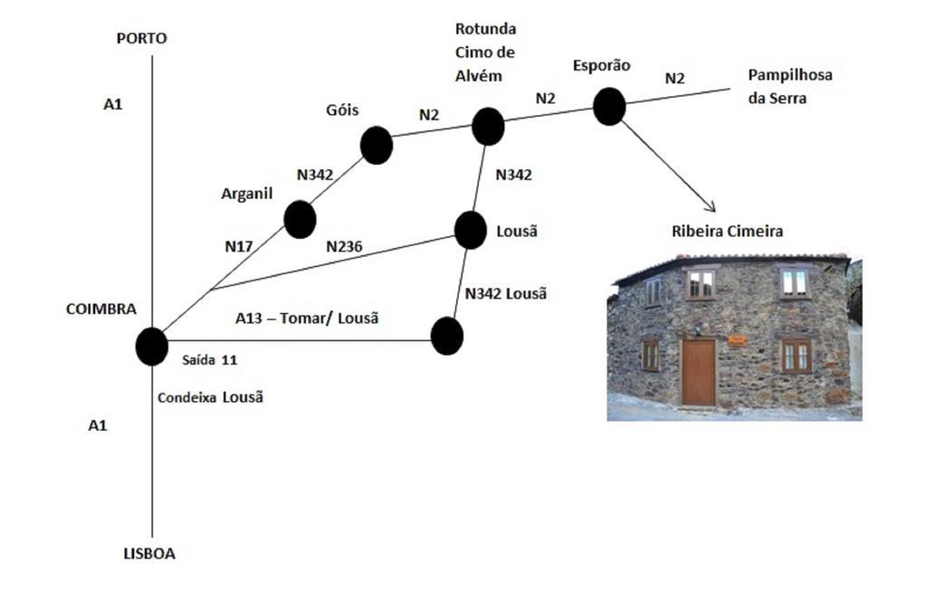 Góis Casa Da Eduardinha 게스트하우스 외부 사진